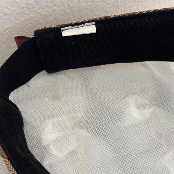 Coach Tan Patterned Visor - Picture 3 of 3